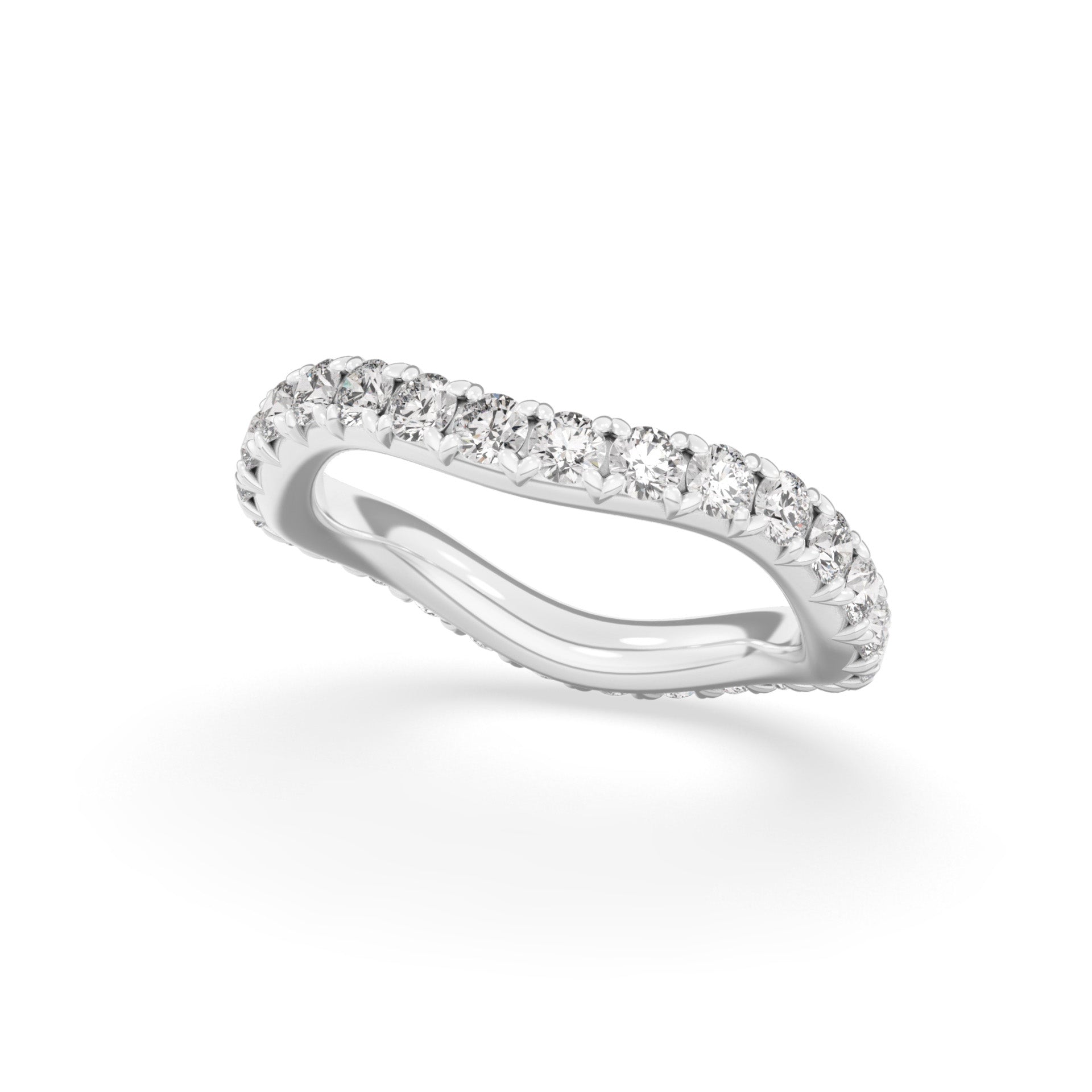 Spaghetti Diamond Ring