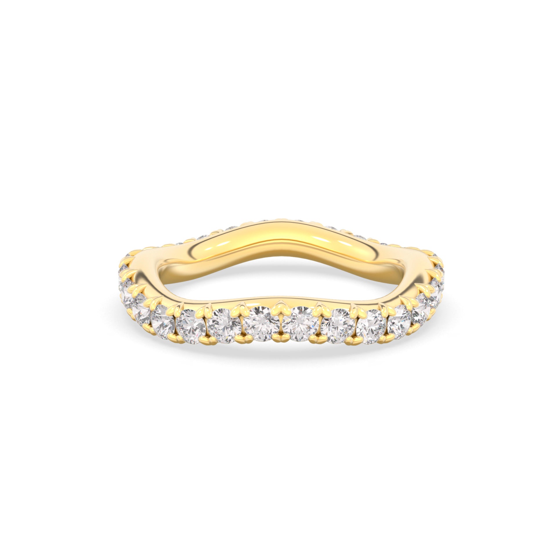 Spaghetti Diamond Ring