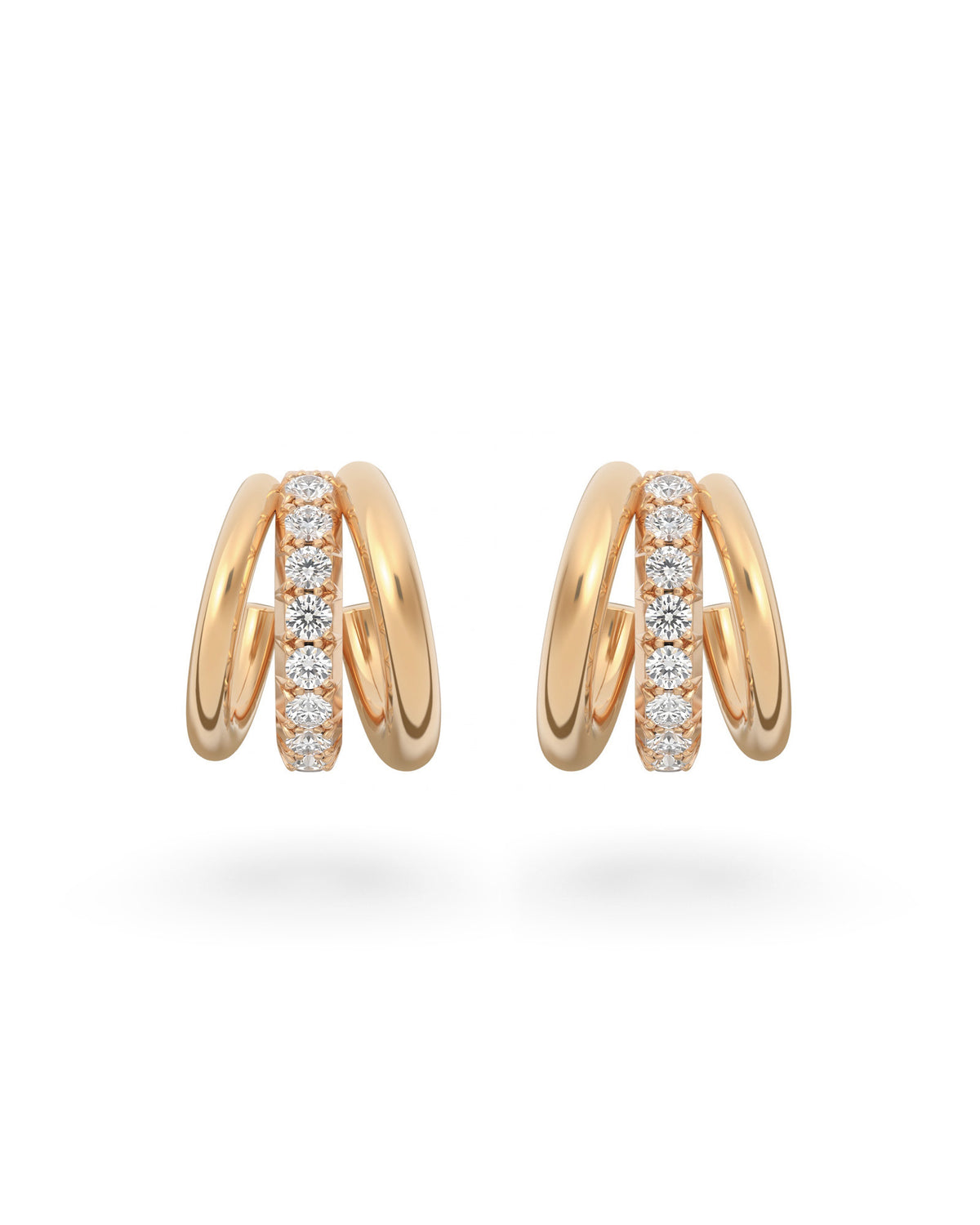 Triple Hoop Earrings