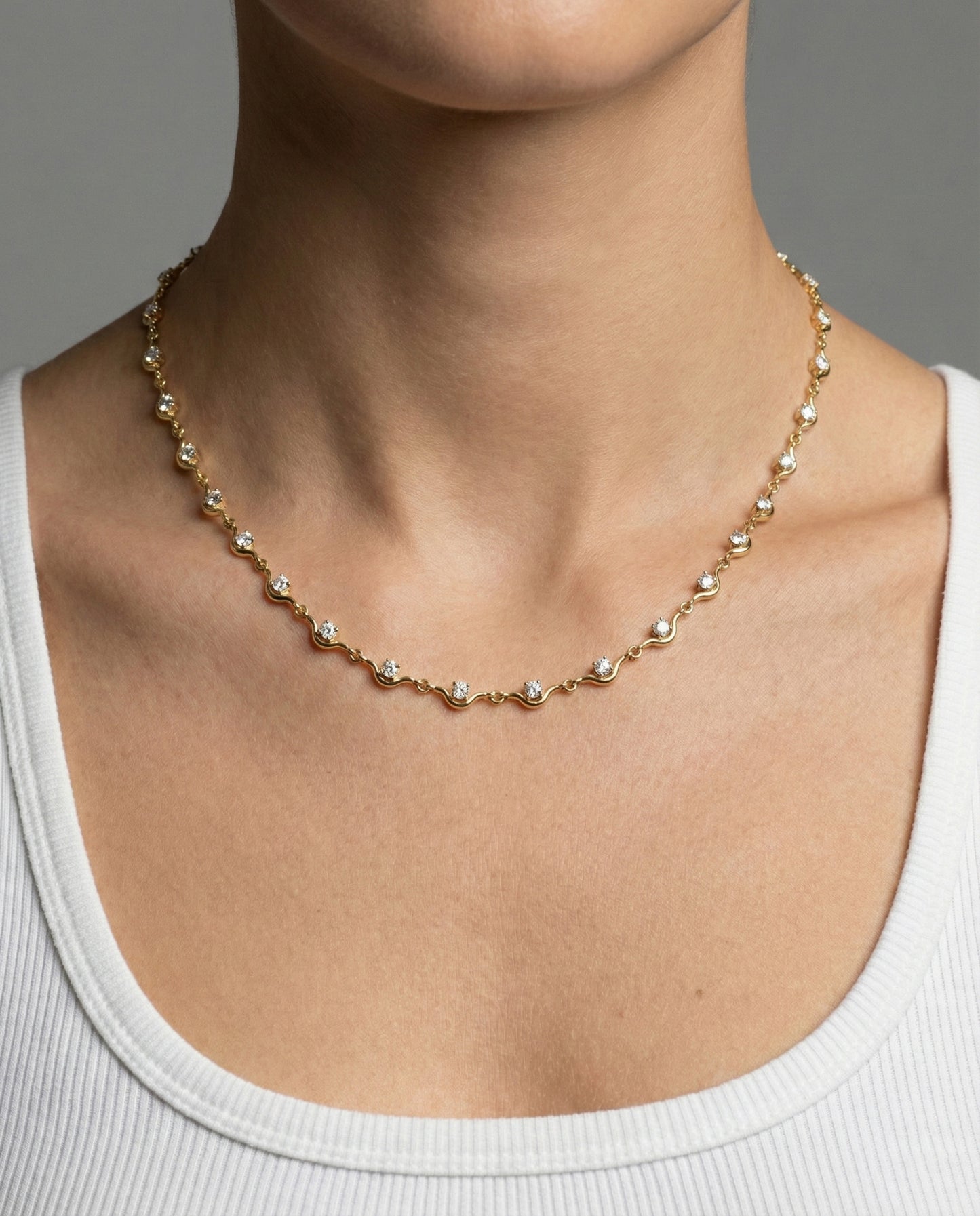 Louise Line Necklace - Arter Jewelry