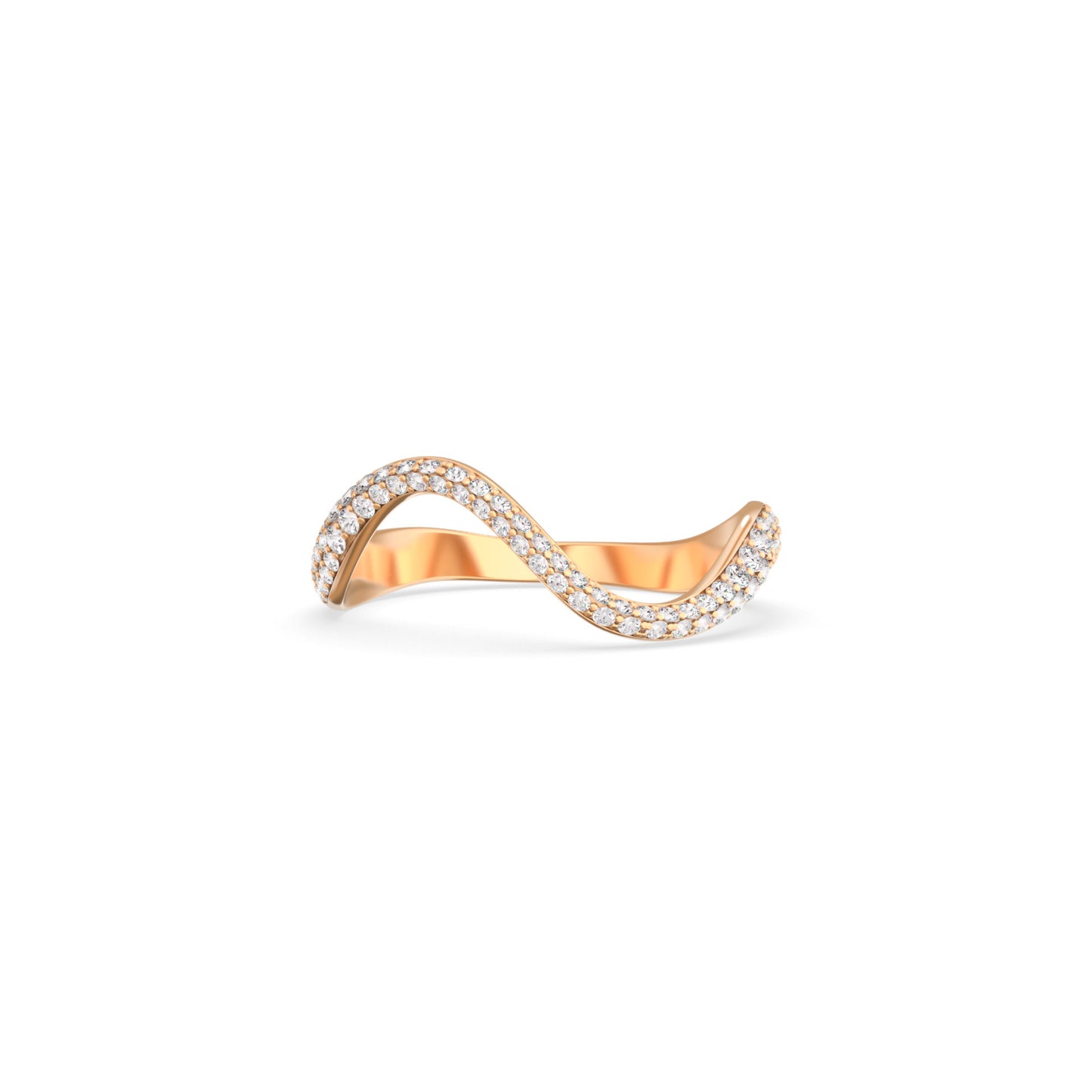 Flow Ring Pavé - Arter Jewelry