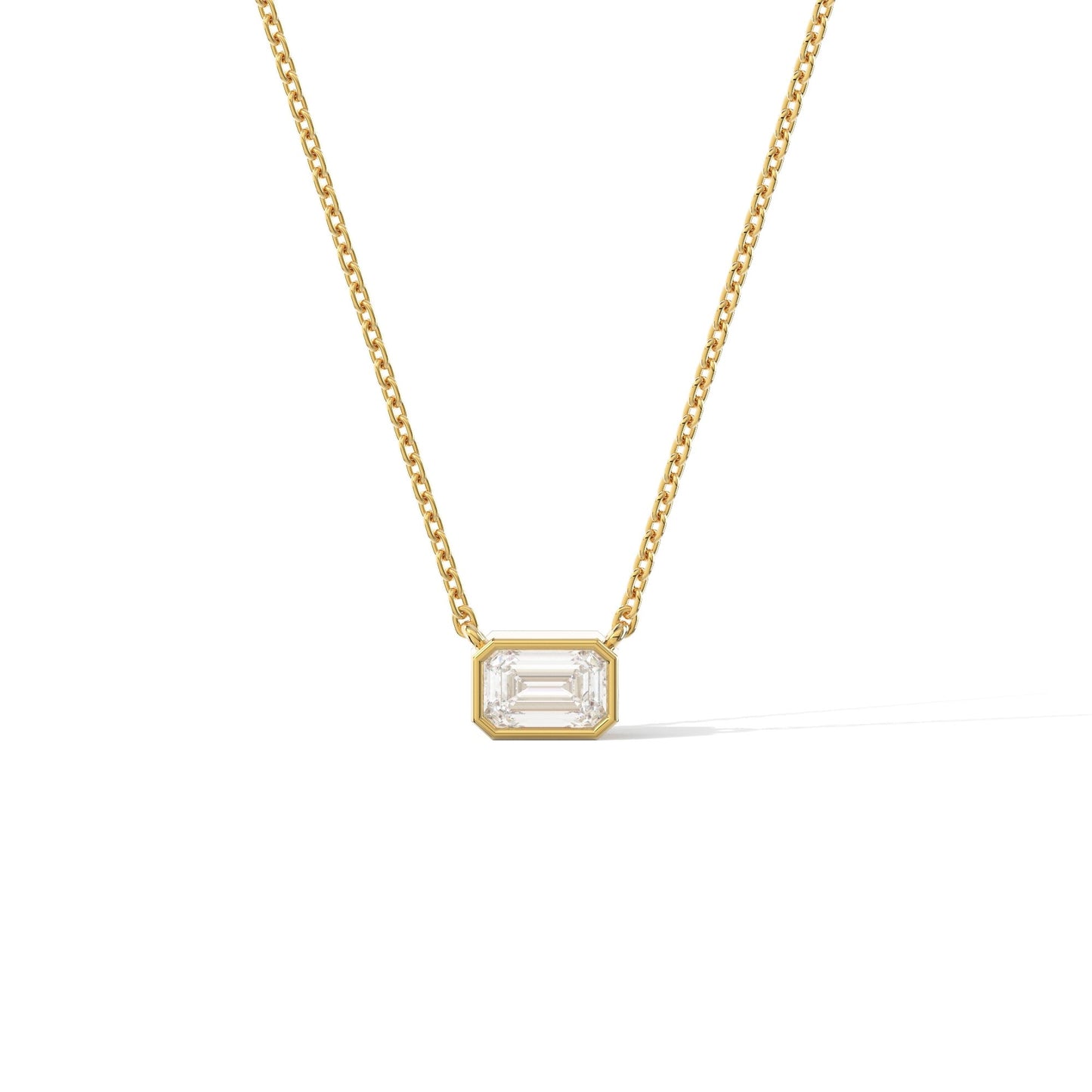 Emerald Cut Pendant