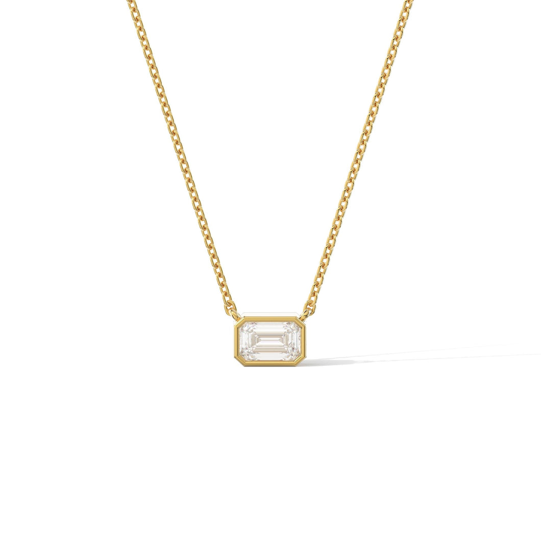Emerald Cut Pendant
